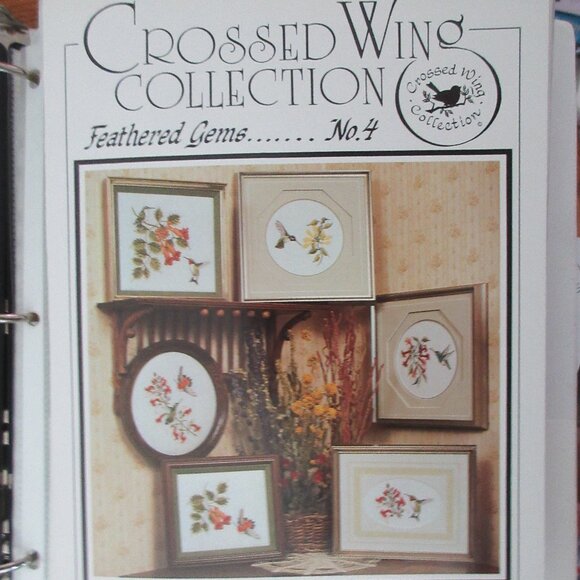 Crossed Wing Collection FEATHERED GEMS No. 4 - Picture 1 of 3